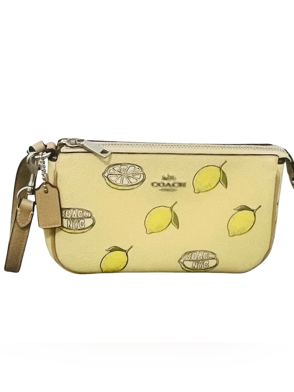 Coach Nolita 19 with Lemon Print • Style CAL26 • Shoulder Bag or Wristlet - Picture 8 of 15